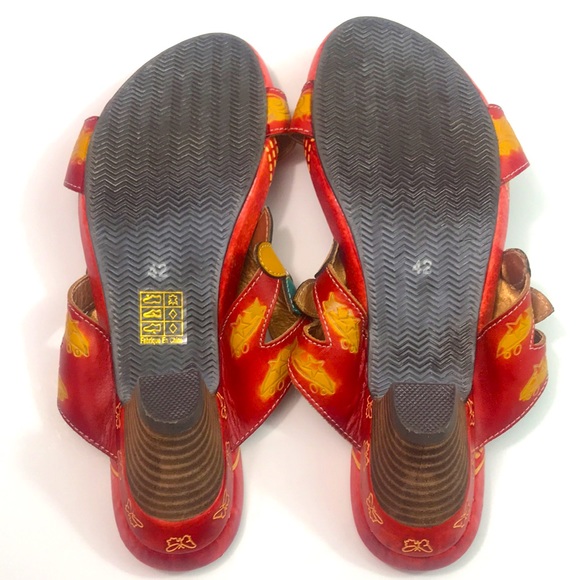 Spring Step L’Artiste leather sandals, size 42/9W, EUC - Picture 5 of 9